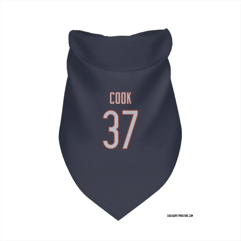 Chicago Bears Alex Cook Navy Pet Bandana for Dog & Cat
