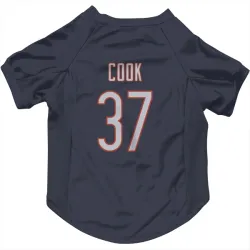 Chicago Bears Alex Cook Navy Pet Jersey for Dog & Cat
