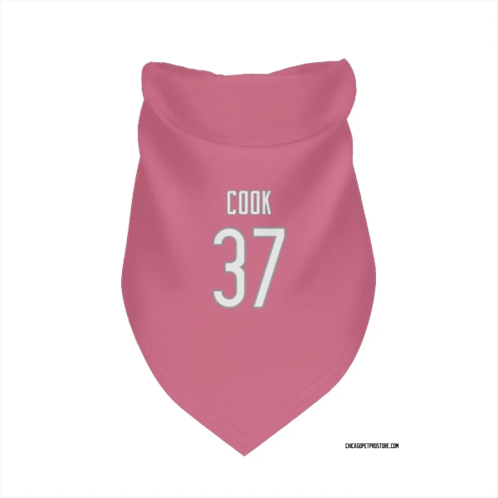 Chicago Bears Alex Cook Pink Pet Bandana for Dog & Cat