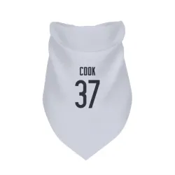 Chicago Bears Alex Cook White Pet Bandana for Dog & Cat