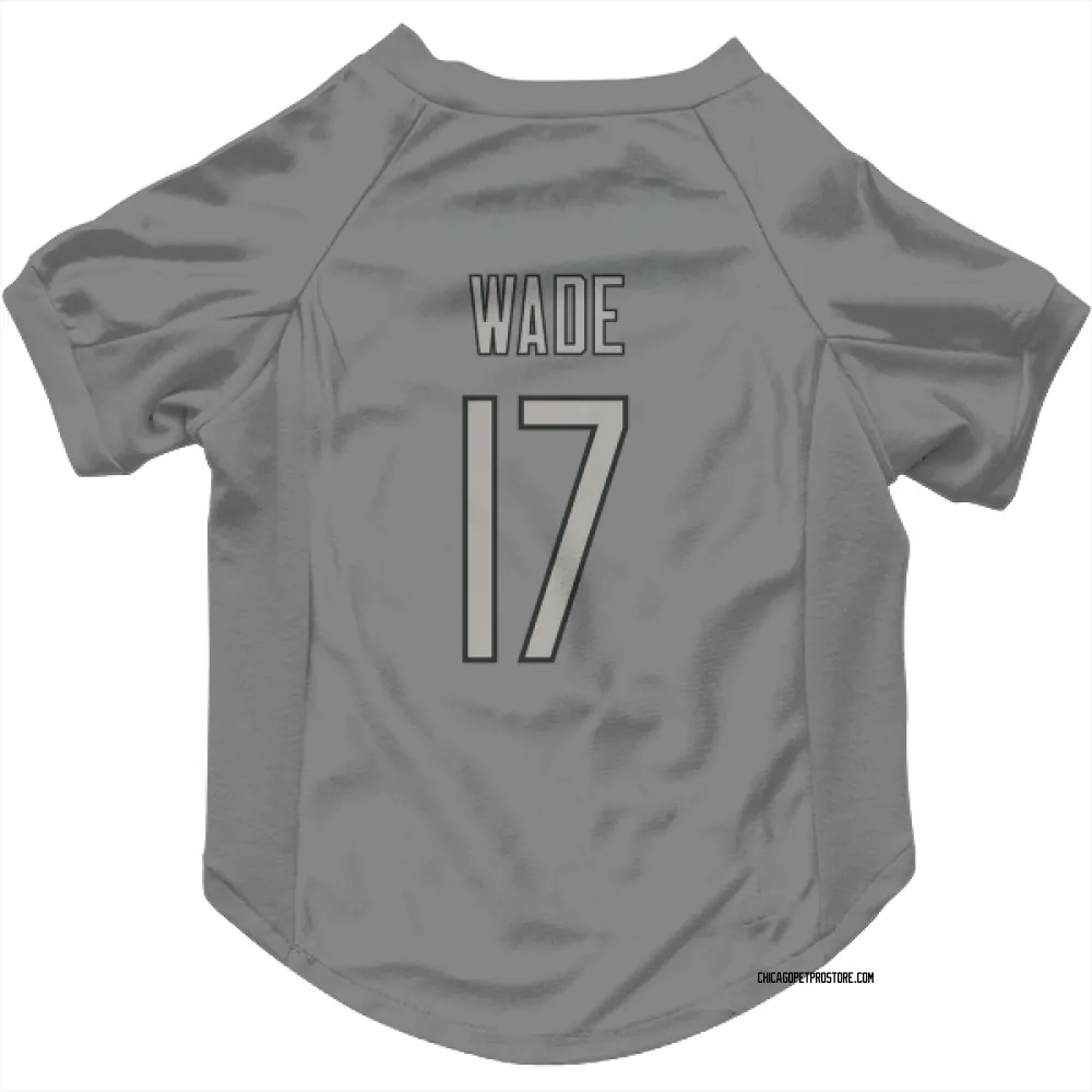 Chicago Bears Barrington Wade Charcoal Pet Jersey for Dog & Cat