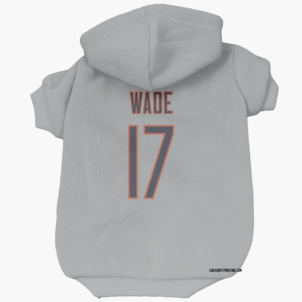 Chicago Bears Barrington Wade Silver Pet Hoodie for Dog & Cat