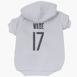 Chicago Bears Barrington Wade White Pet Hoodie for Dog & Cat