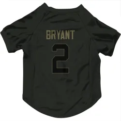 Chicago Bears Coby Bryant Black Service Pet Jersey for Dog & Cat