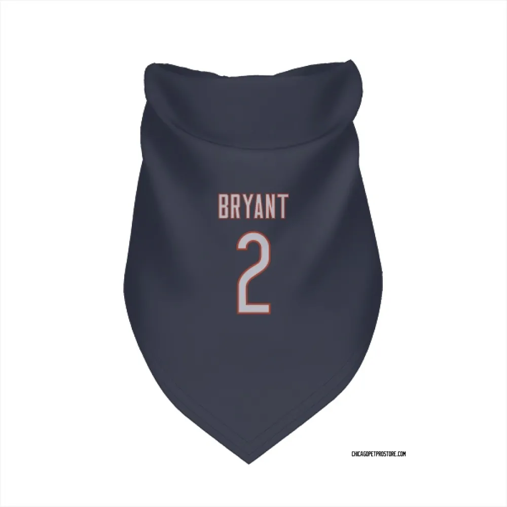 Chicago Bears Coby Bryant Navy Pet Bandana for Dog & Cat
