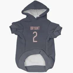 Chicago Bears Coby Bryant Navy Pet Hoodie for Dog & Cat