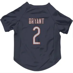 Chicago Bears Coby Bryant Navy Pet Jersey for Dog & Cat