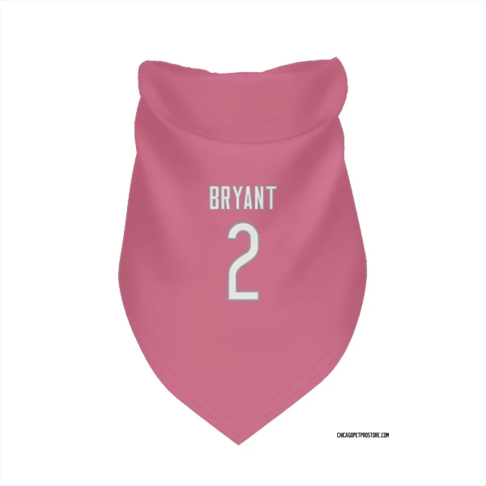 Chicago Bears Coby Bryant Pink Pet Bandana for Dog & Cat