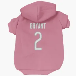 Chicago Bears Coby Bryant Pink Pet Hoodie for Dog & Cat