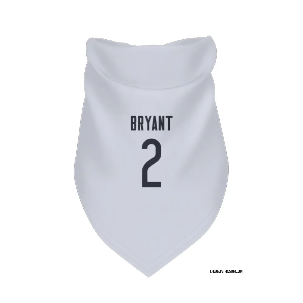Chicago Bears Coby Bryant White Pet Bandana for Dog & Cat