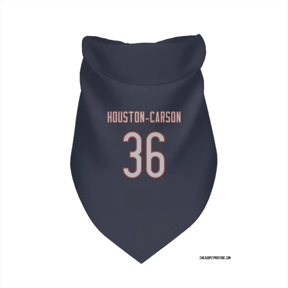 Chicago Bears DeAndre Houston-Carson Navy Pet Bandana for Dog & Cat