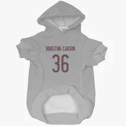 Chicago Bears DeAndre Houston-Carson Silver Pet Hoodie for Dog & Cat