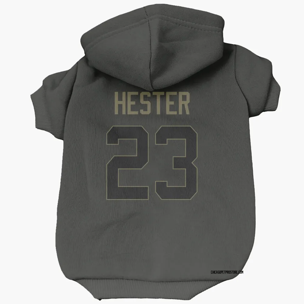 Chicago Bears Devin Hester Black Service Pet Hoodie for Dog & Cat