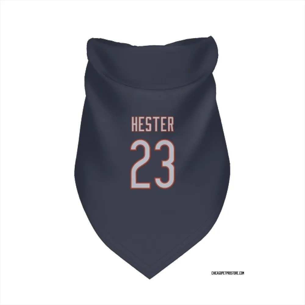 Chicago Bears Devin Hester Navy Pet Bandana for Dog & Cat