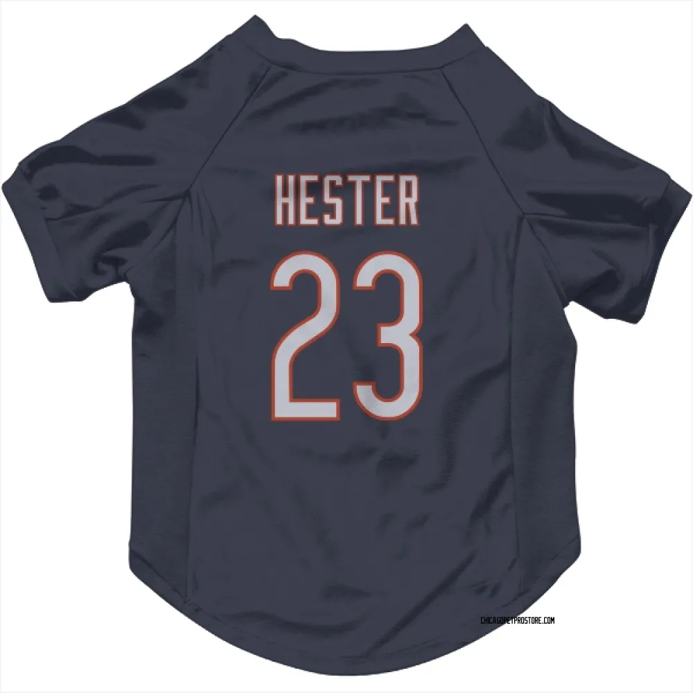 Chicago Bears Devin Hester Navy Pet Jersey for Dog & Cat