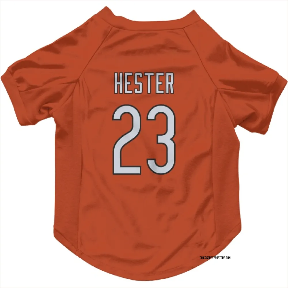 Chicago Bears Devin Hester Orange Pet Jersey for Dog & Cat