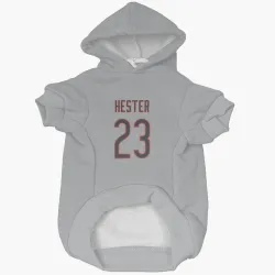 Chicago Bears Devin Hester Silver Pet Hoodie for Dog & Cat