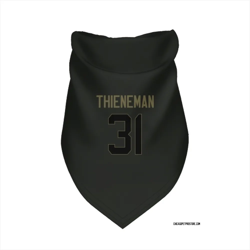 Chicago Bears Dillon Thieneman Black Service Pet Bandana for Dog & Cat