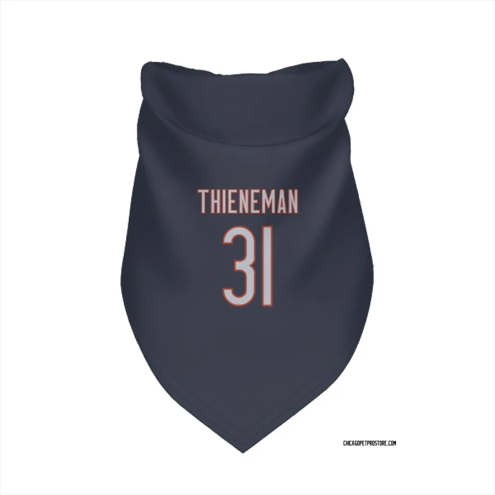 Chicago Bears Dillon Thieneman Navy Pet Bandana for Dog & Cat