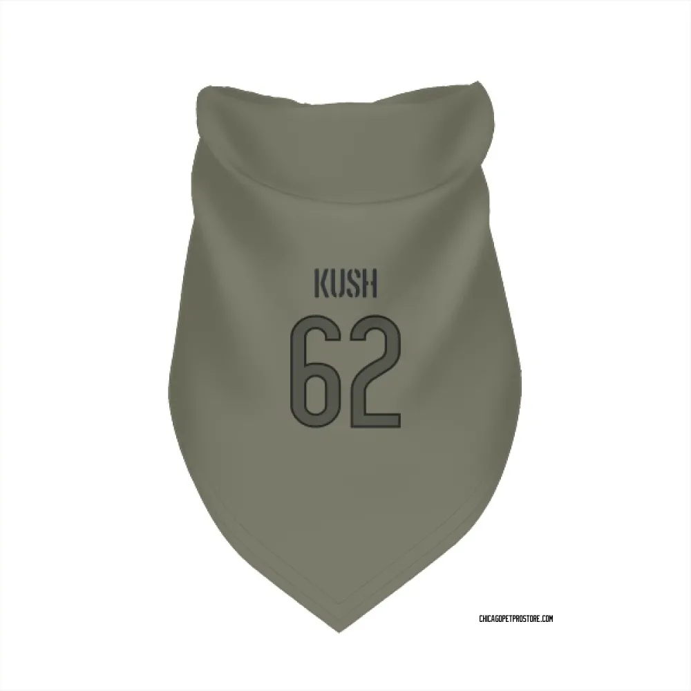 Chicago Bears Eric Kush Olive Pet Bandana for Dog & Cat