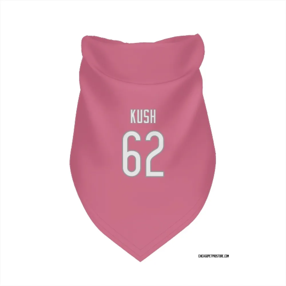 Chicago Bears Eric Kush Pink Pet Bandana for Dog & Cat