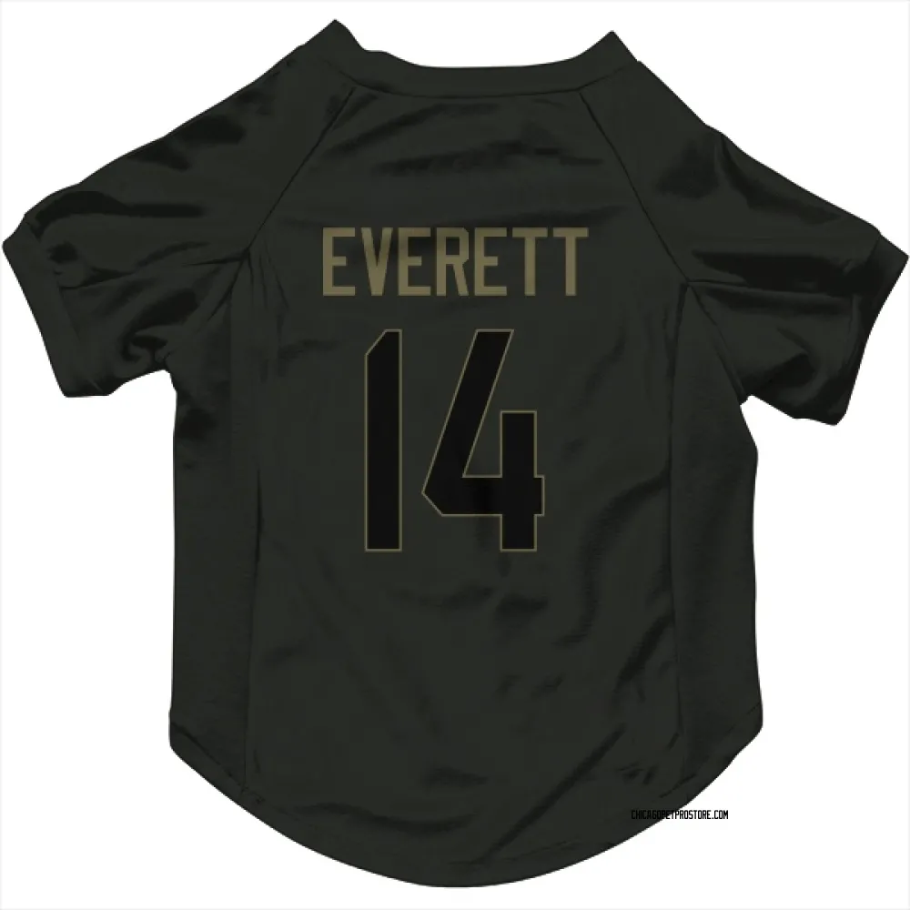 Chicago Bears Gerald Everett Black Service Pet Jersey for Dog & Cat