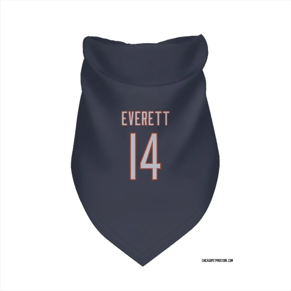 Chicago Bears Gerald Everett Navy Pet Bandana for Dog & Cat