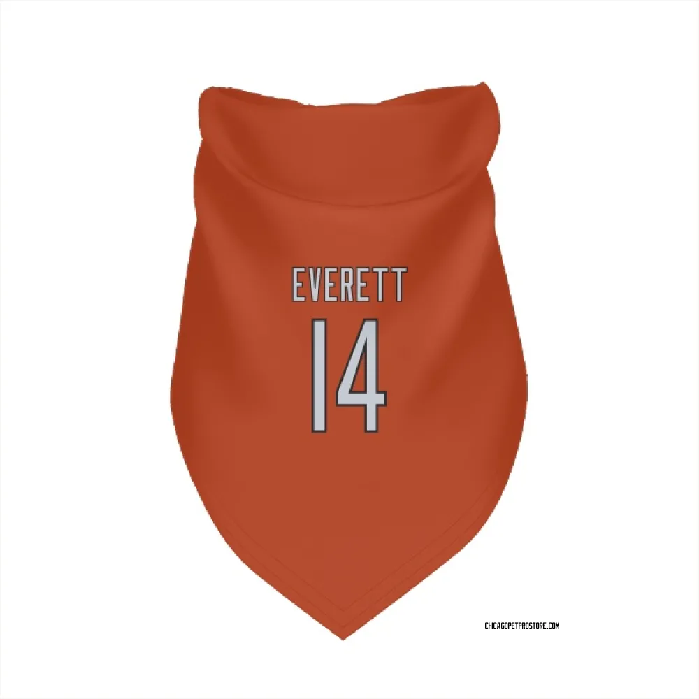 Chicago Bears Gerald Everett Orange Pet Bandana for Dog & Cat