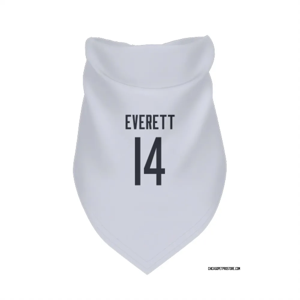 Chicago Bears Gerald Everett White Pet Bandana for Dog & Cat