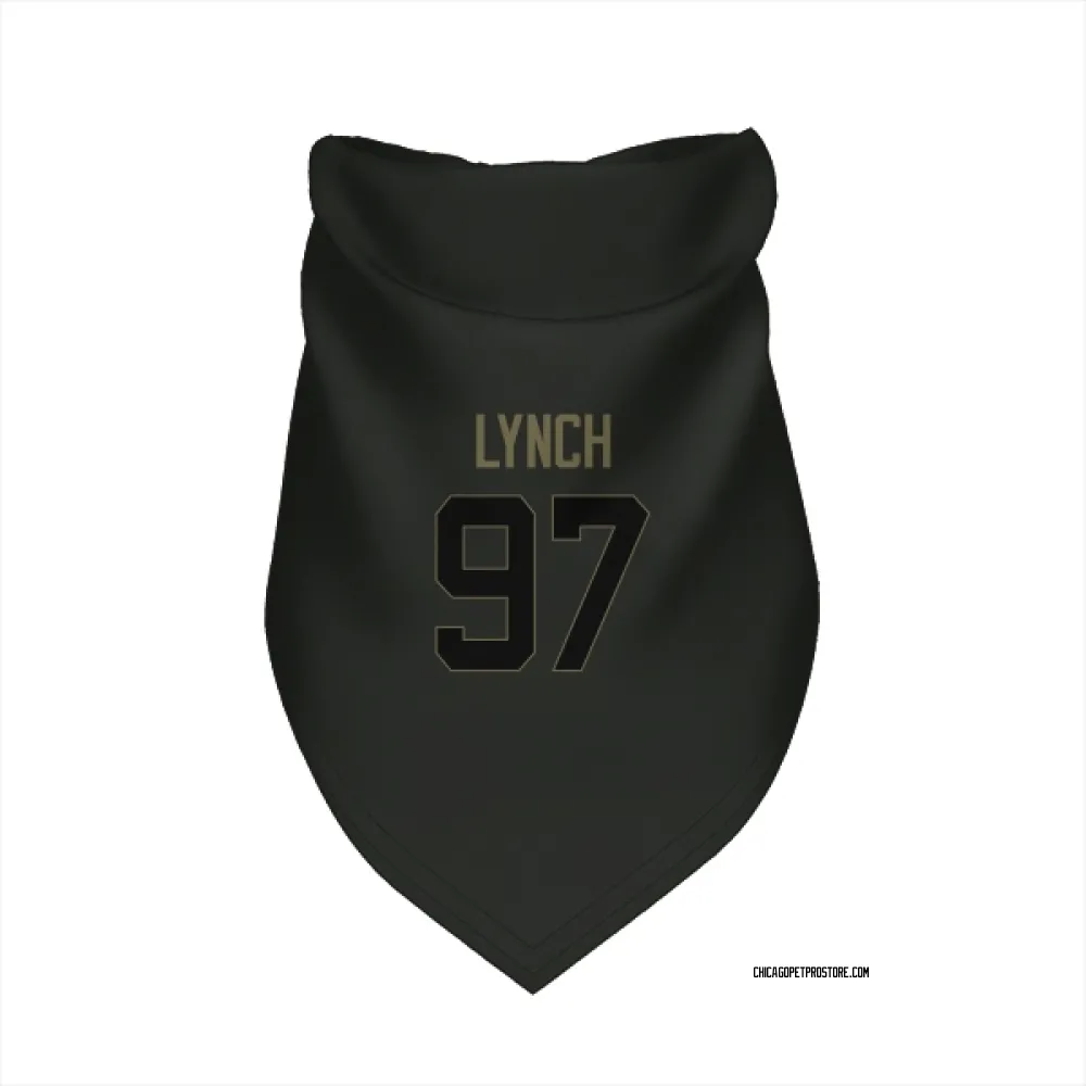 Chicago Bears James Lynch Black Service Pet Bandana for Dog & Cat