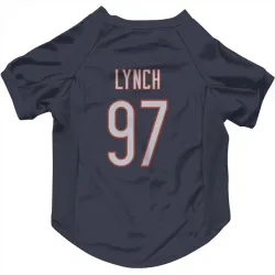 Chicago Bears James Lynch Navy Pet Jersey for Dog & Cat