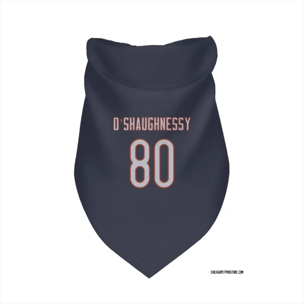 Chicago Bears James O'Shaughnessy Navy Pet Bandana for Dog & Cat