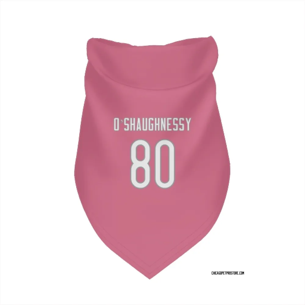 Chicago Bears James O'Shaughnessy Pink Pet Bandana for Dog & Cat