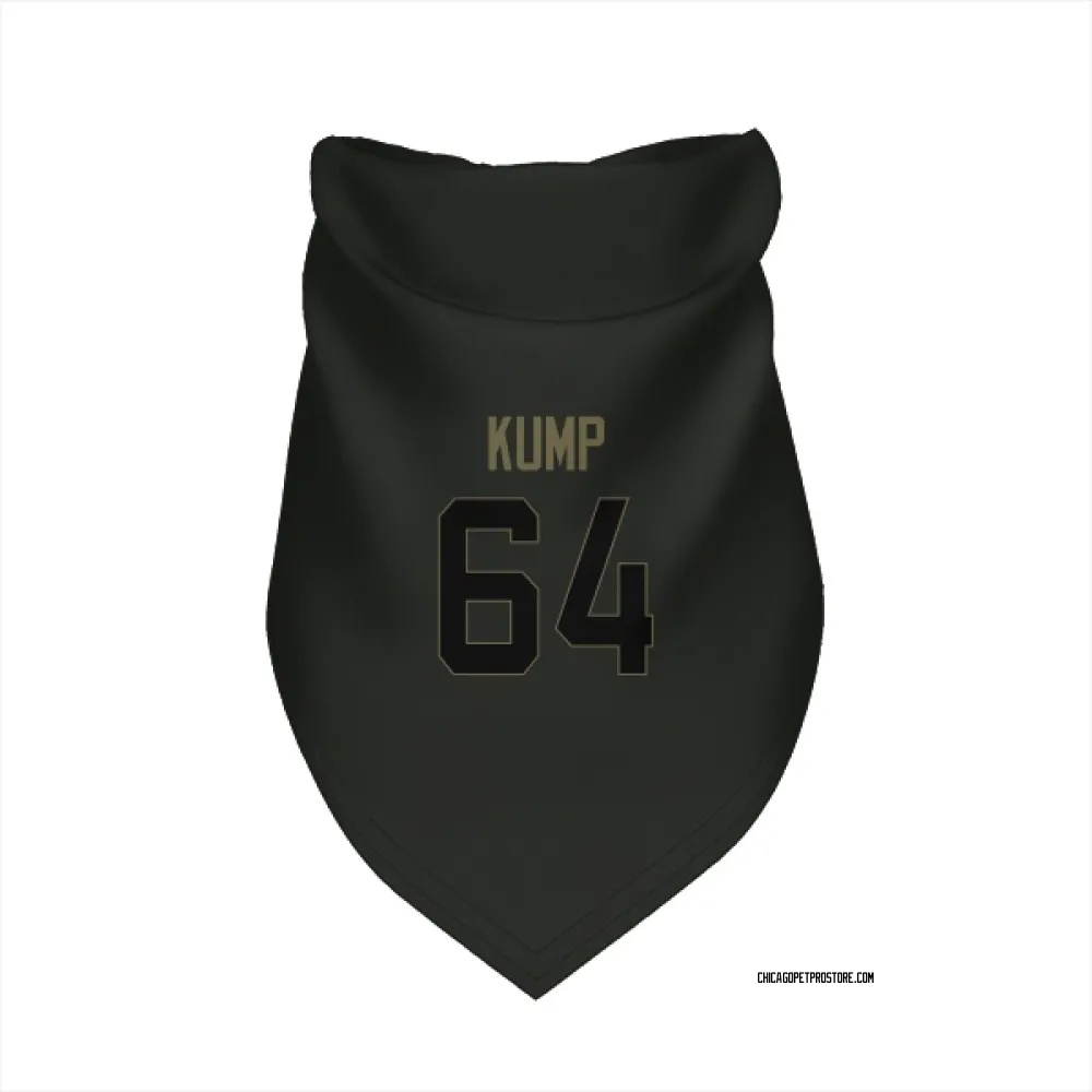 Chicago Bears Jaren Kump Black Service Pet Bandana for Dog & Cat