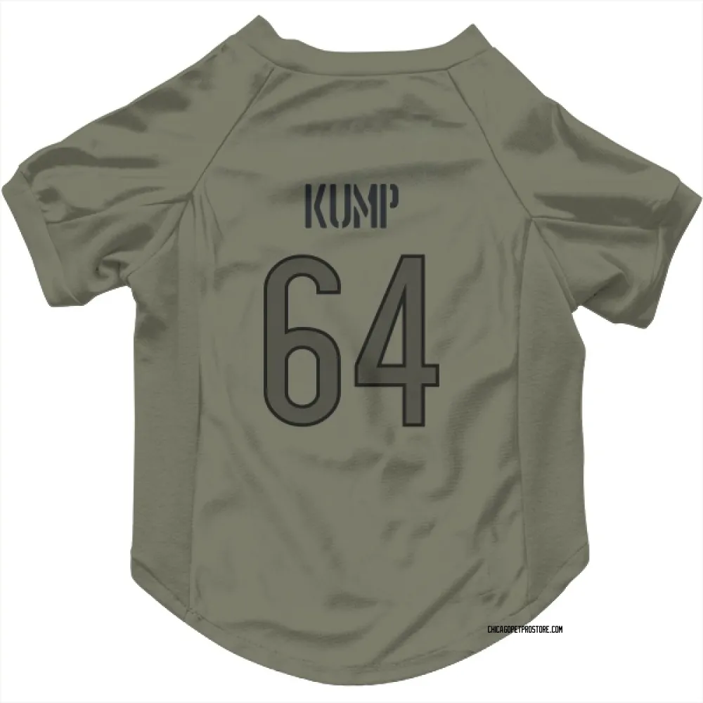 Chicago Bears Jaren Kump Olive Pet Jersey for Dog & Cat