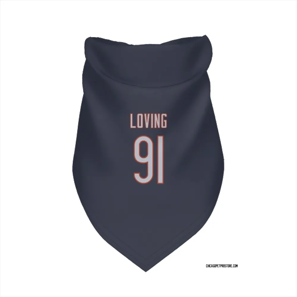 Chicago Bears Jayden Loving Navy Pet Bandana for Dog & Cat