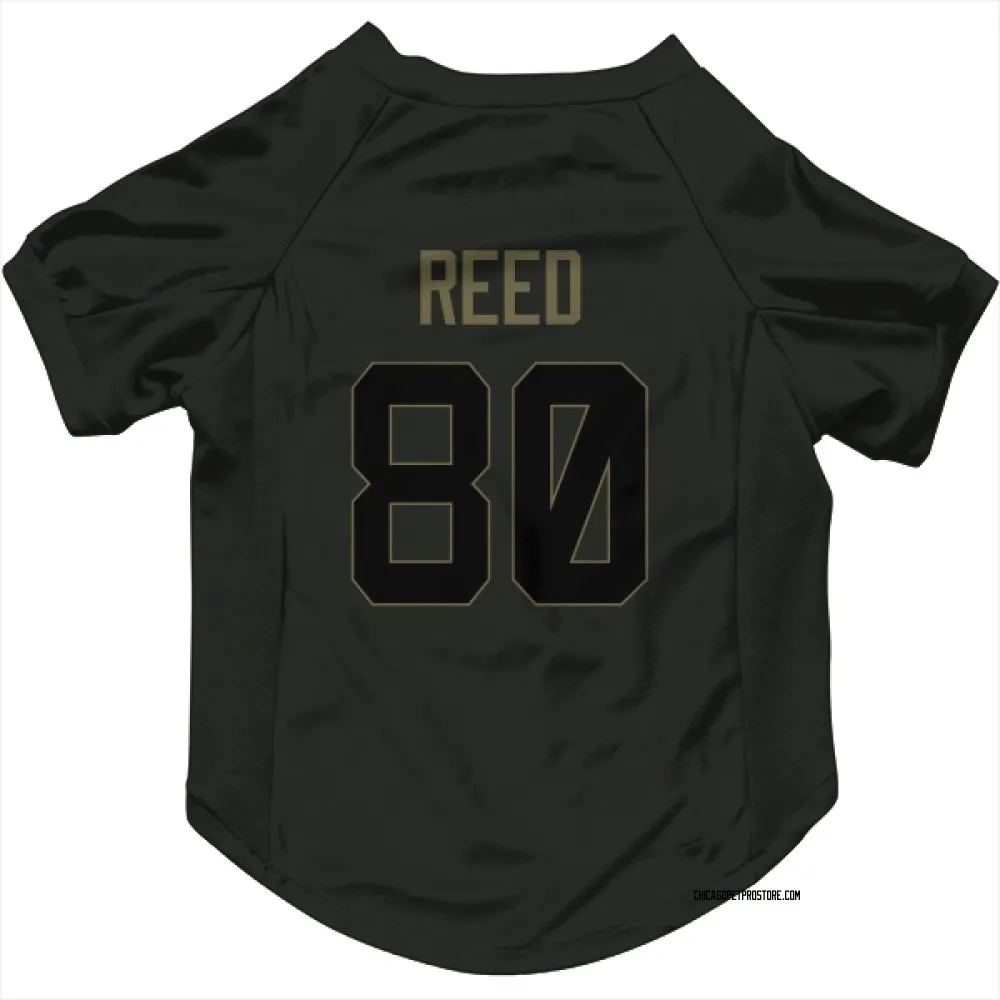 Chicago Bears Joe Reed Black Service Pet Jersey for Dog & Cat
