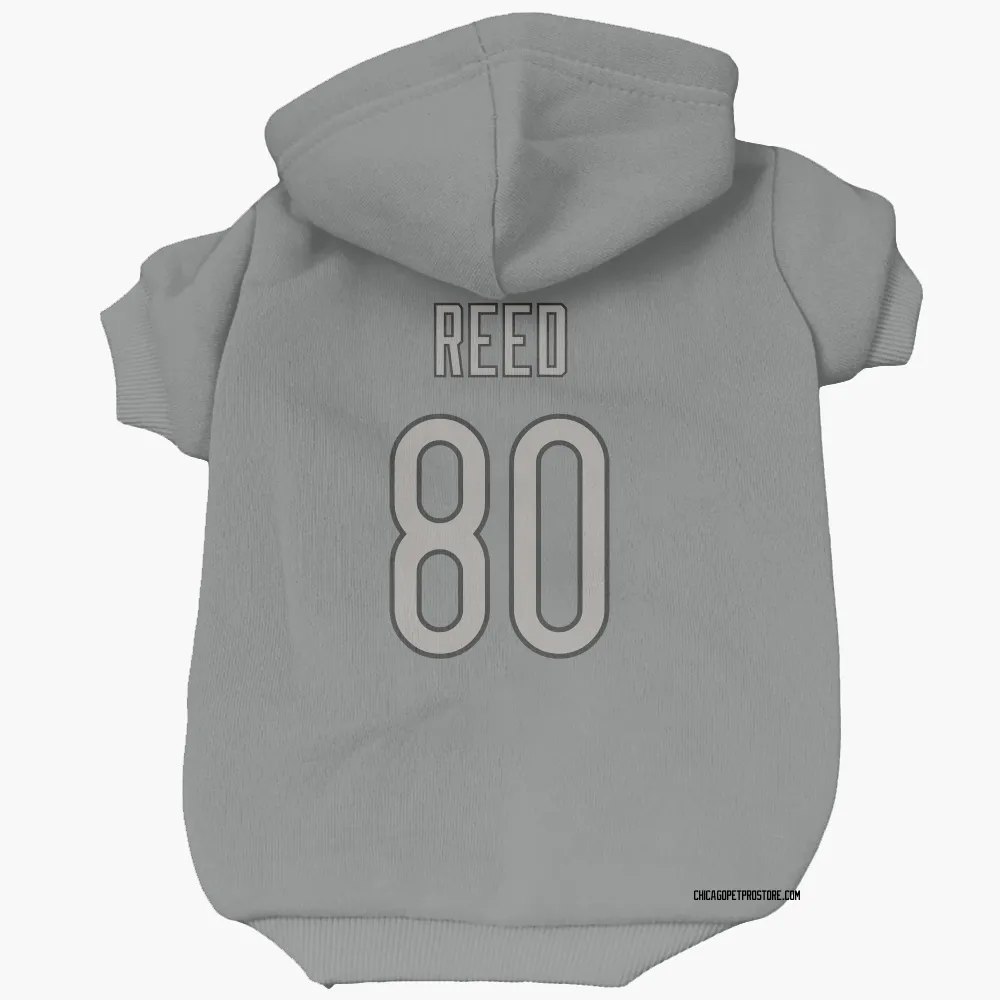 Chicago Bears Joe Reed Charcoal Pet Hoodie for Dog & Cat