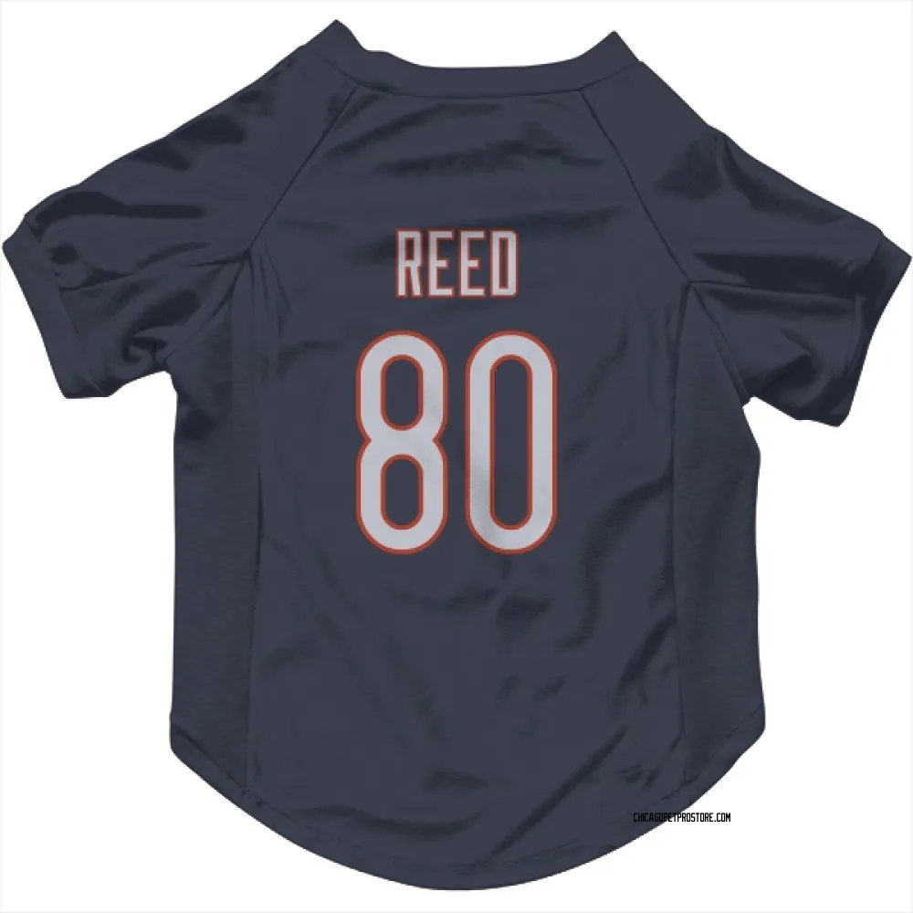 Chicago Bears Joe Reed Navy Pet Jersey for Dog & Cat