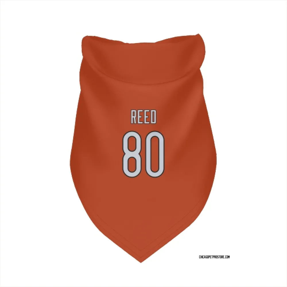 Chicago Bears Joe Reed Orange Pet Bandana for Dog & Cat