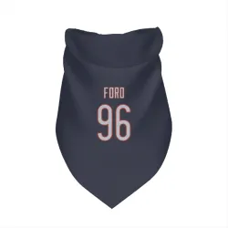 Chicago Bears Jonathan Ford Navy Pet Bandana for Dog & Cat