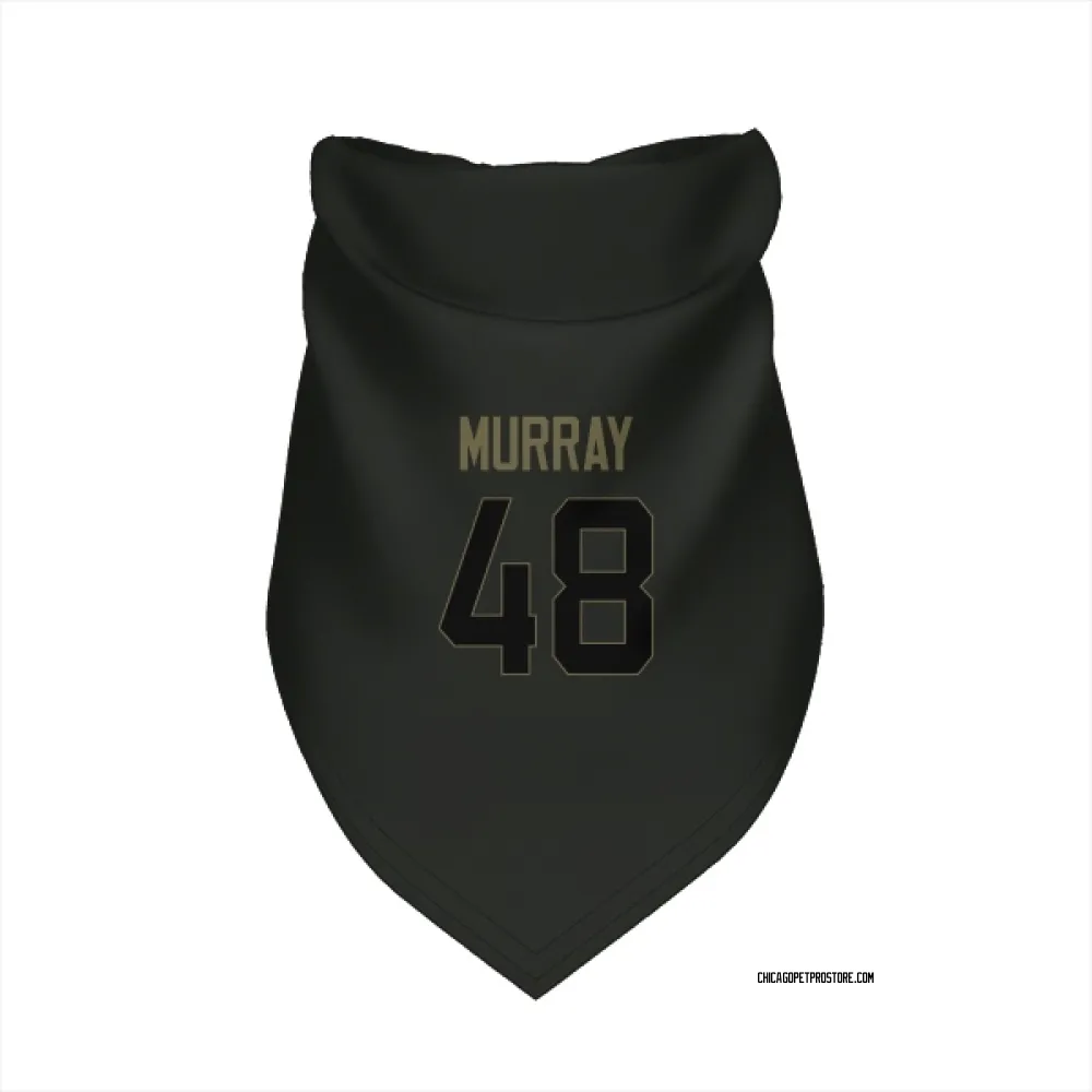 Chicago Bears Jordan Murray Black Service Pet Bandana for Dog & Cat
