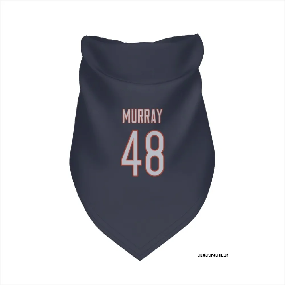 Chicago Bears Jordan Murray Navy Pet Bandana for Dog & Cat