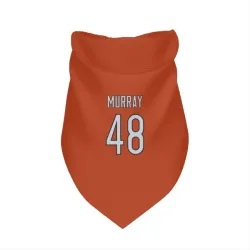 Chicago Bears Jordan Murray Orange Pet Bandana for Dog & Cat