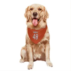 Chicago Bears Jordan Murray Orange Pet Bandana for Dog & Cat