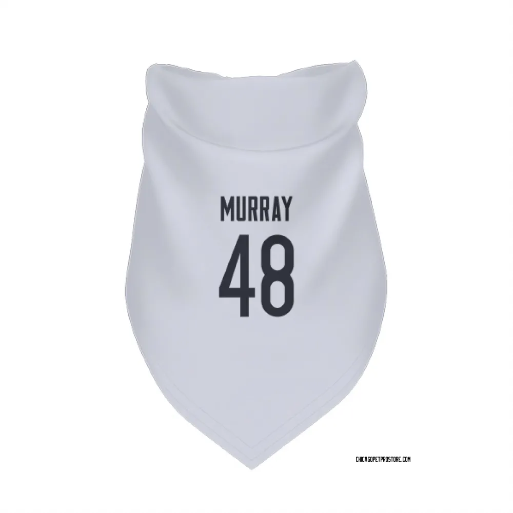 Chicago Bears Jordan Murray White Pet Bandana for Dog & Cat