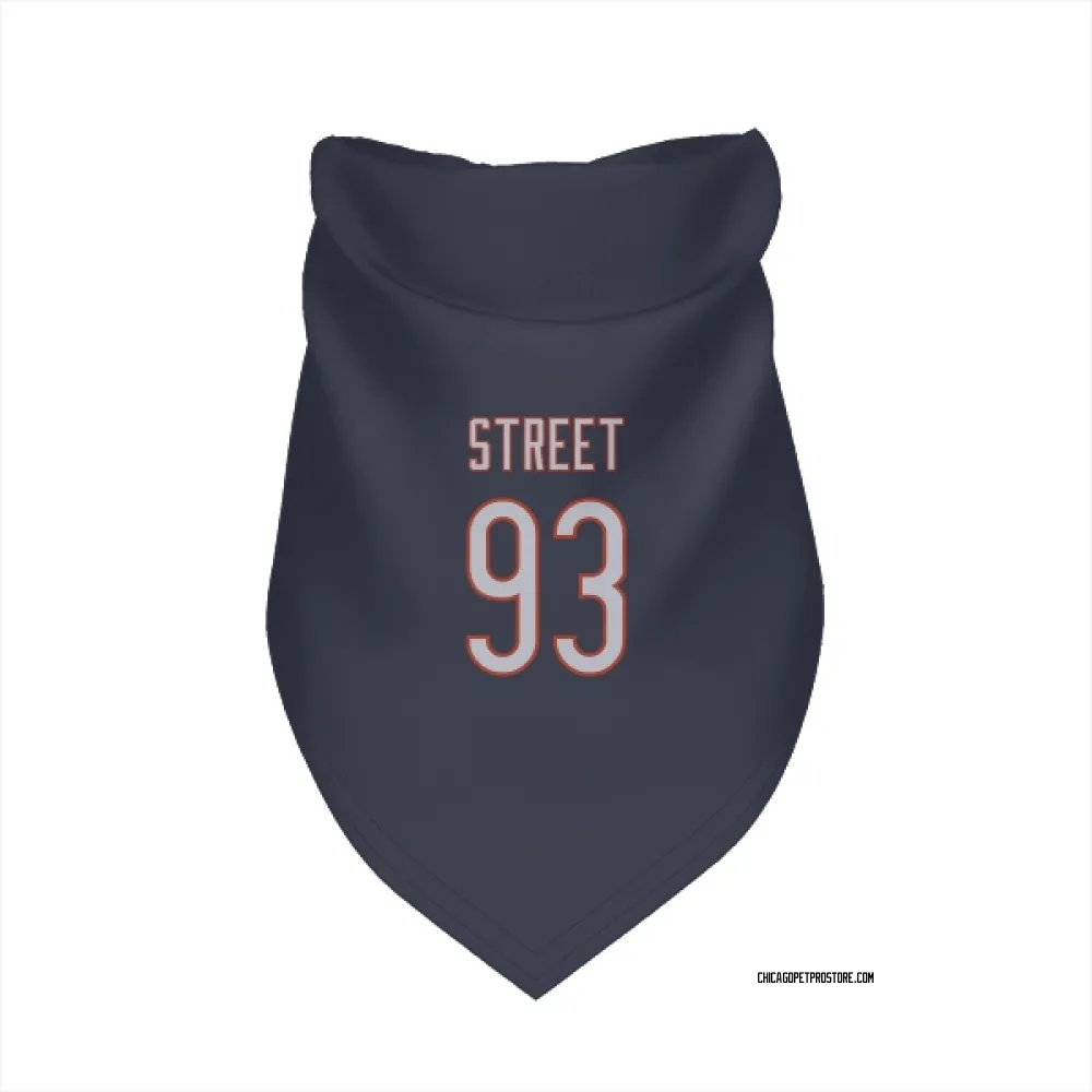 Chicago Bears Kentavius Street Navy Pet Bandana for Dog & Cat