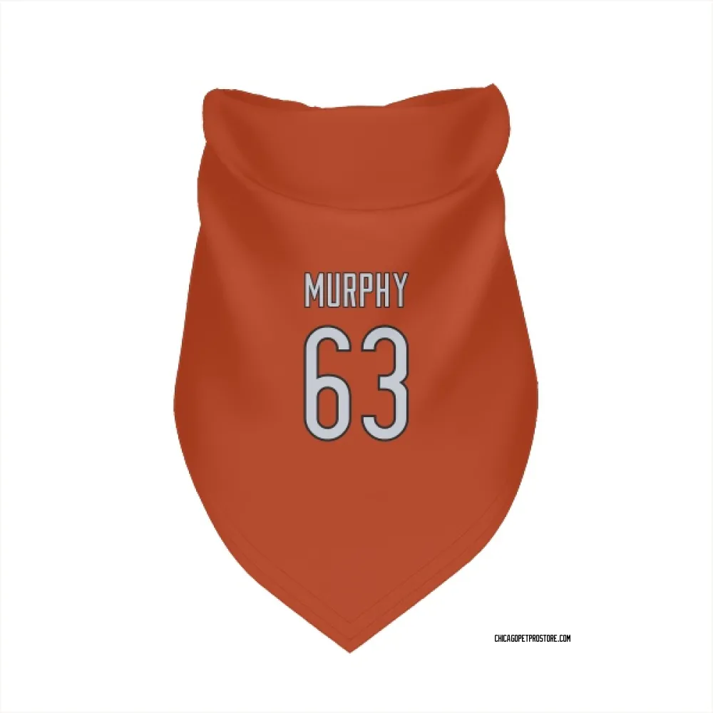 Chicago Bears Mason Murphy Orange Pet Bandana for Dog & Cat