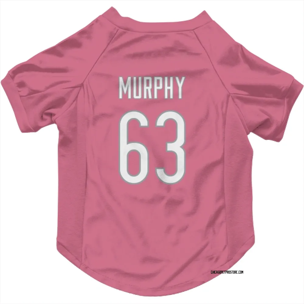 Chicago Bears Mason Murphy Pink Pet Jersey for Dog & Cat