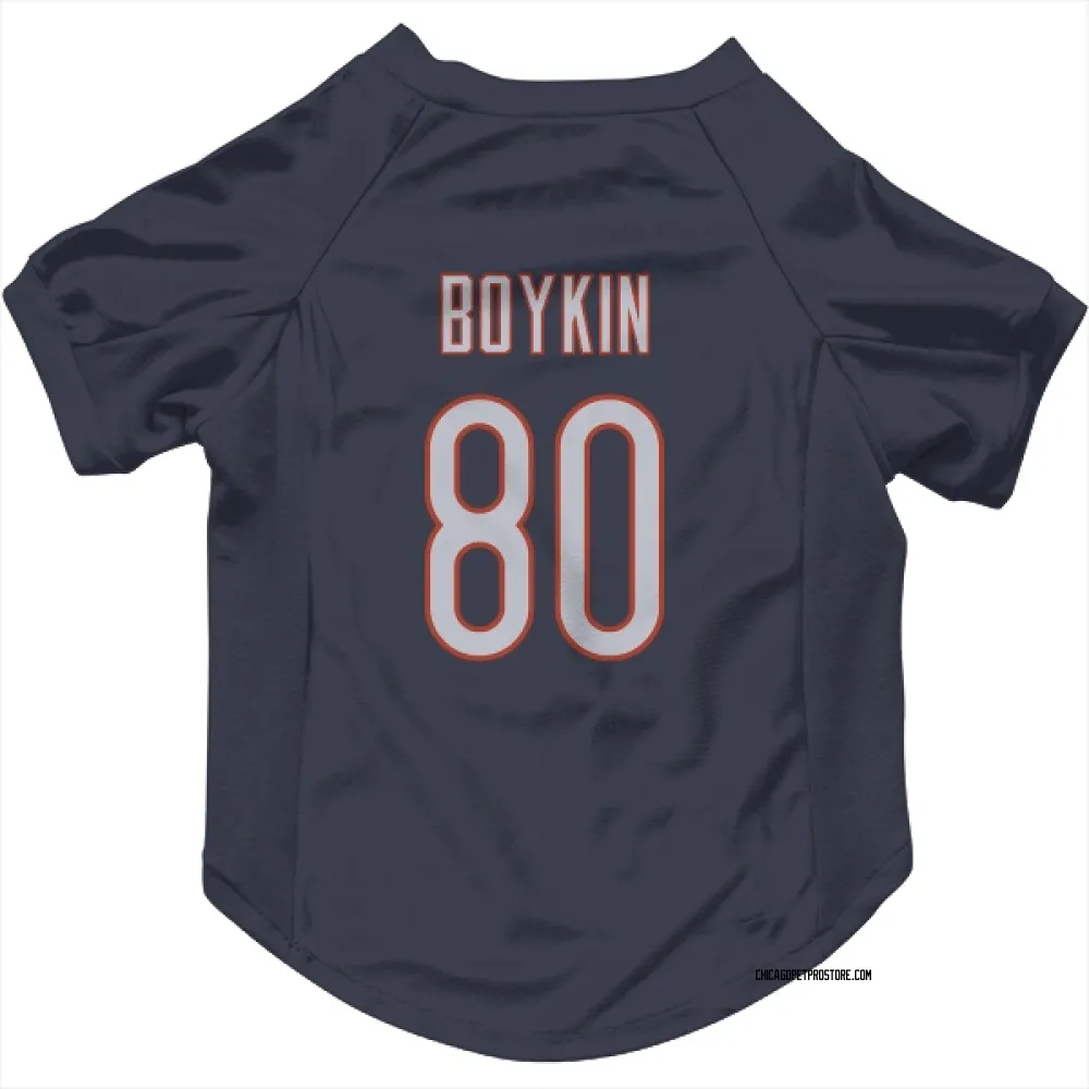 Chicago Bears Miles Boykin Navy Pet Jersey for Dog & Cat